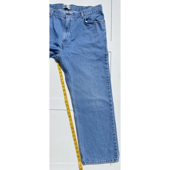 Levi’s Signature Men’s Jeans 42x30 Medium Wash Regular Fit 100% Cotton Denim - Picture 5 of 11